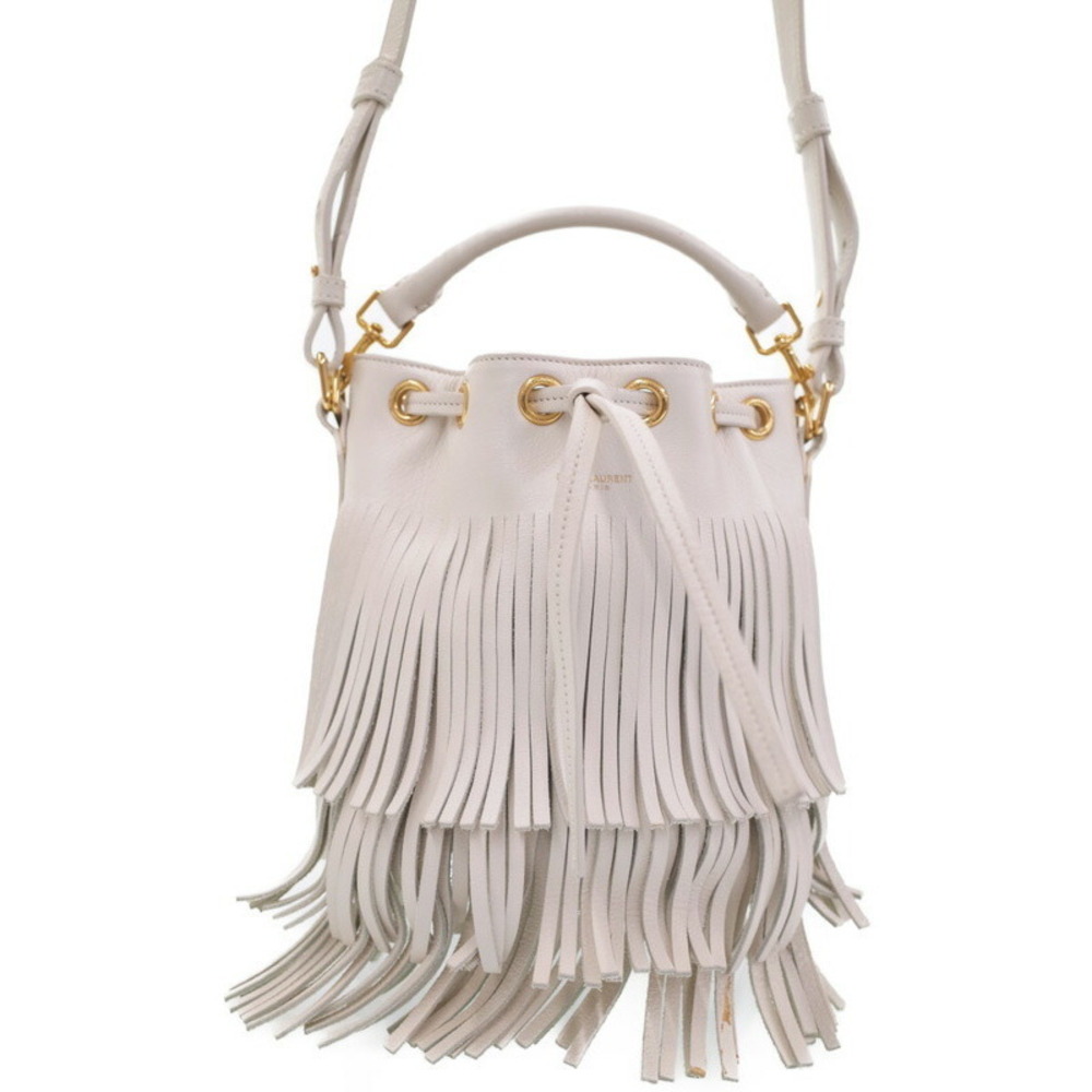 SAINT LAURENT Paris Saint Emmanuel Bucket Bag - Picture 1 of 9